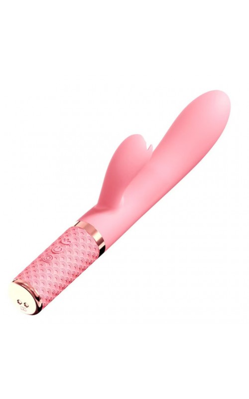Pink Rechargeable Rabbit Vibrator with Dual Stimulation