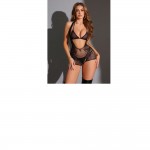 Ophelia's Dream Lingerie- Black Fishnet Cut-Out Bodysuit – One Size Ophelia's Dream Lingerie- Black Fishnet Cut-Out Bodysuit – One Size