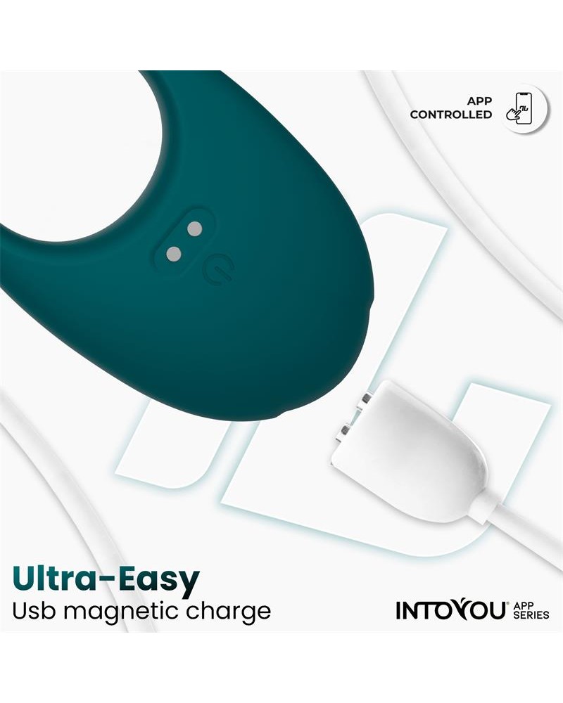 Ringo Vibrating Ring with App Unibody Green	