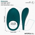 Ringo Vibrating Ring with App Unibody Green	