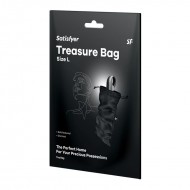 Toy Bag Treasure Bag Size L Black	