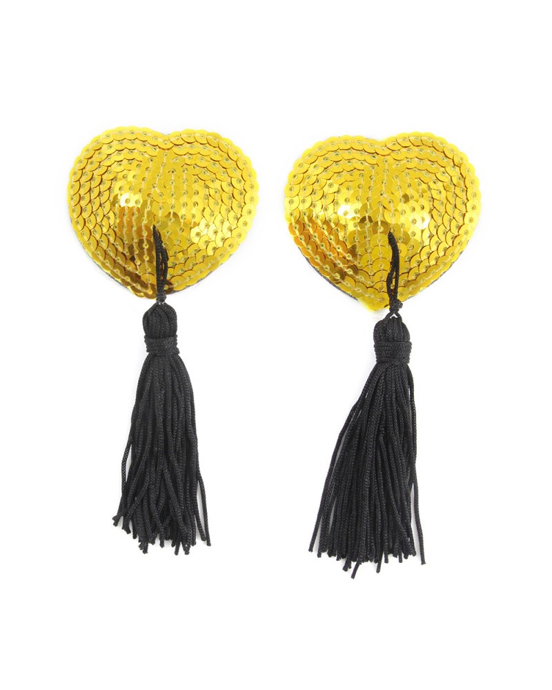 Ophelia's Dream Lingerie - Heart stickers gold