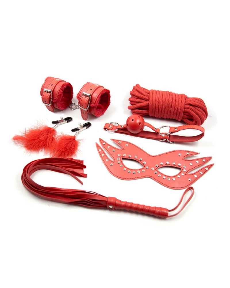 Ophelia's Dream Toys - Red Bondage Set