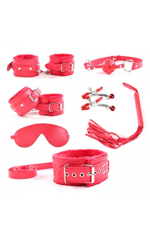 Ophelia's Dream Toys - BONDAGE SET - RED