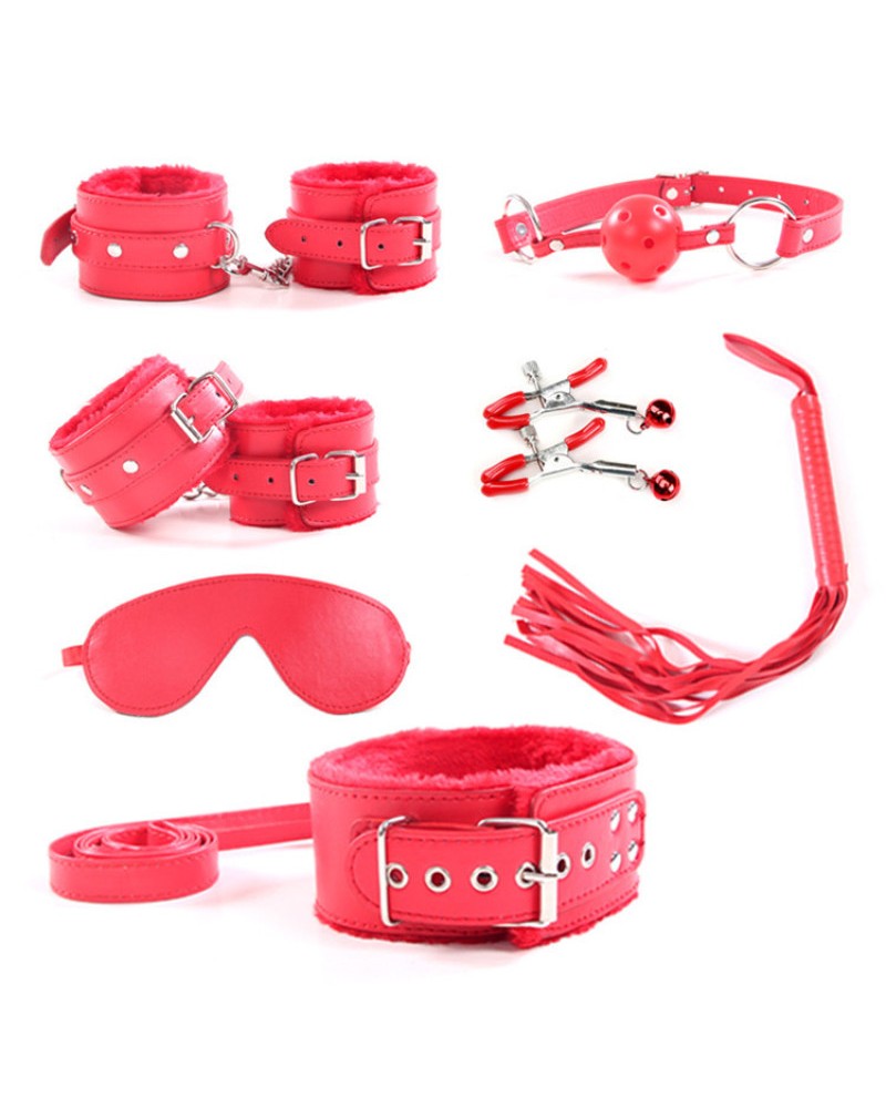 Ophelia's Dream Toys - BONDAGE SET - RED