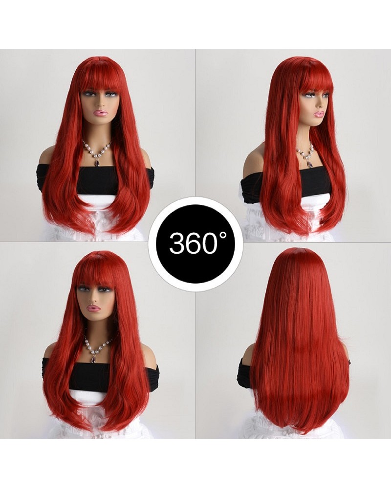Ophelia's Dream Toys - Red Straight Hair Wig
